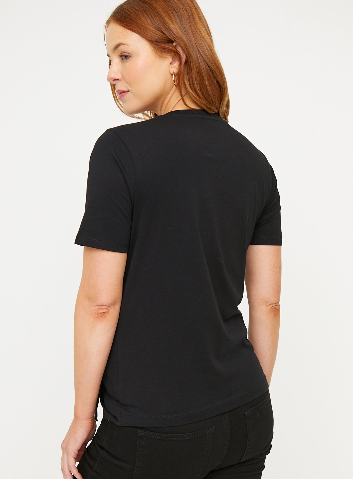 MATERNITY Nursing Plain Short Sleeve T-Shirt 2 Pack 20 - Image 5 thumbnail